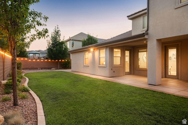 2914 E 1880 S, St George, UT 84790 - view of yard with a patio area