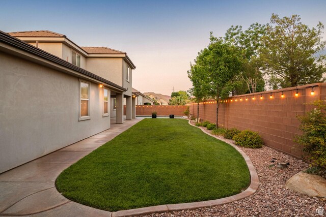 2914 E 1880 S, St George, UT 84790 - view of yard with a patio area