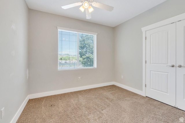 143 W Spring Hill Way N, Saratoga Springs, UT 84045 - unfurnished room with carpet flooring, baseboards, and ceiling fan