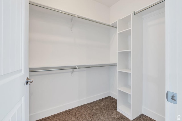 143 W Spring Hill Way N, Saratoga Springs, UT 84045 - walk in closet featuring dark colored carpet