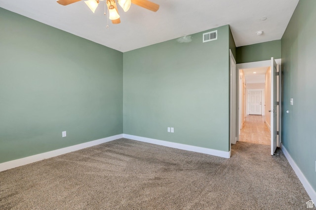 143 W Spring Hill Way N, Saratoga Springs, UT 84045 - carpeted spare room with ceiling fan and baseboards