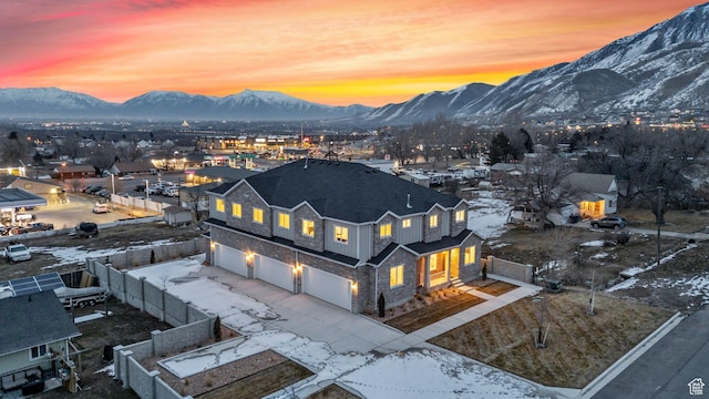 345 E 100 S, Santaquin, UT 84655 - drone / aerial view of mountains