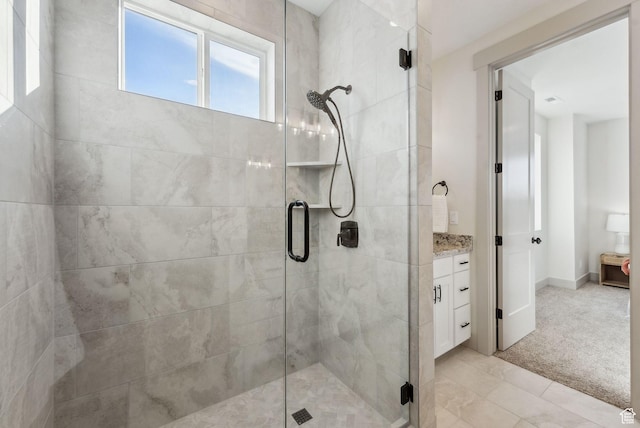345 E 100 S, Santaquin, UT 84655 - full bath featuring a shower stall and vanity