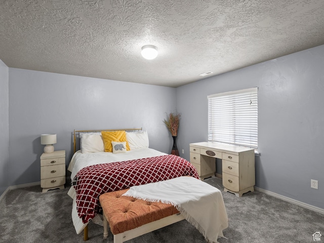 6121 W Indian Oak Dr S, West Jordan, UT 84081 - carpeted bedroom with a textured ceiling and baseboards