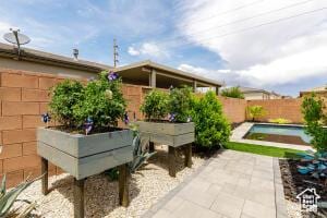3454 W 150th St N, Hurricane, UT 84737 - view of fenced backyard