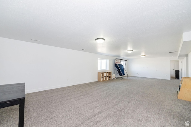 5258 W 3750 S, Hooper, UT 84315 - below grade area with baseboards and light colored carpet
