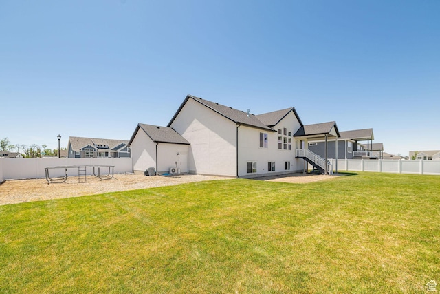 5258 W 3750 S, Hooper, UT 84315 - rear view of property with a playground and stairs