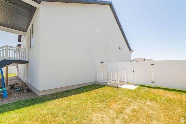 5258 W 3750 S, Hooper, UT 84315 - view of yard featuring a gate