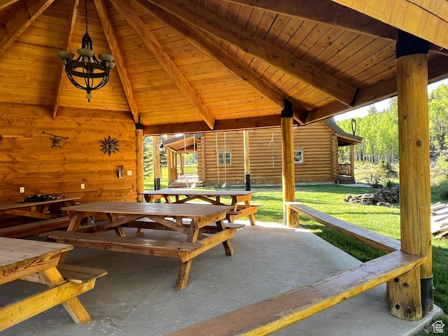 2665 Government Dam Rd, Soda Springs, ID 83276 - view of patio / terrace