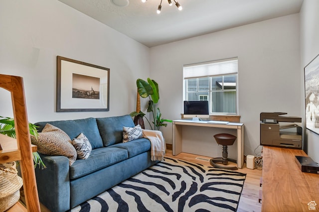 7841 Engen Loop, Park City, UT 84098 - office area featuring wood finished floors