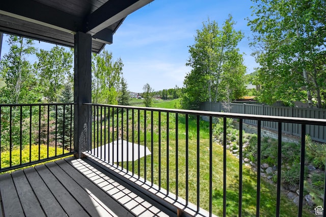 7841 Engen Loop, Park City, UT 84098 - view of balcony