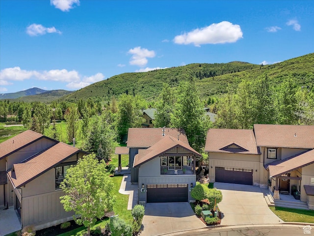 7841 Engen Loop, Park City, UT 84098 - view of mountain background with a heavily wooded area