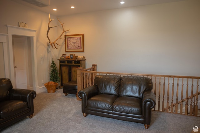 1380 N 300 W, Blanding, UT 84511 - carpeted living area with recessed lighting