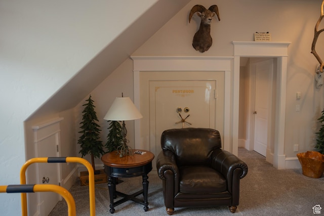 1380 N 300 W, Blanding, UT 84511 - sitting room featuring carpet flooring and baseboards