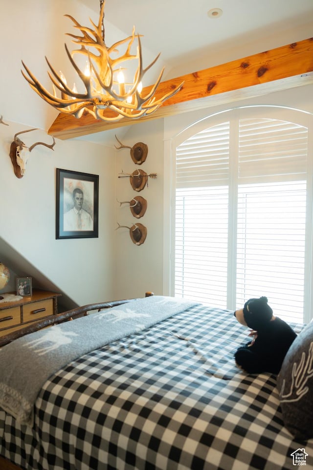 1380 N 300 W, Blanding, UT 84511 - bedroom with a chandelier