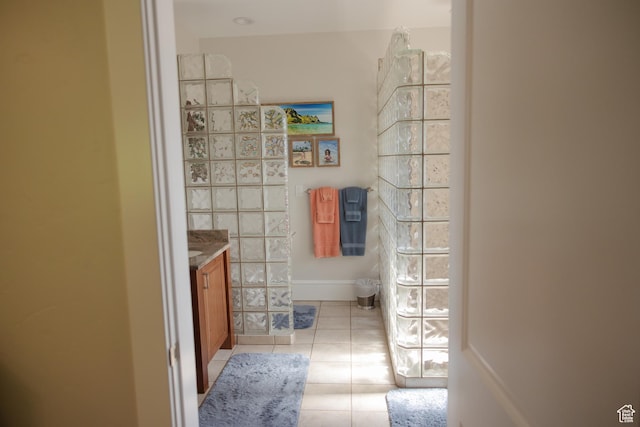 1380 N 300 W, Blanding, UT 84511 - bathroom featuring vanity and tile patterned floors