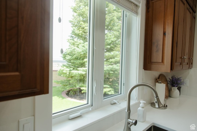 1380 N 300 W, Blanding, UT 84511 - kitchen view of light countertops and brown cabinets