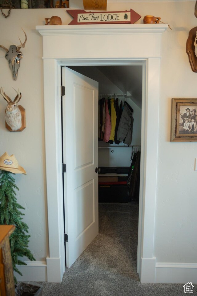 1380 N 300 W, Blanding, UT 84511 - corridor with carpet floors