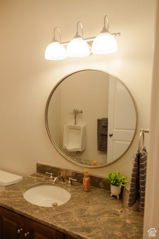 1380 N 300 W, Blanding, UT 84511 - bathroom featuring vanity and toilet