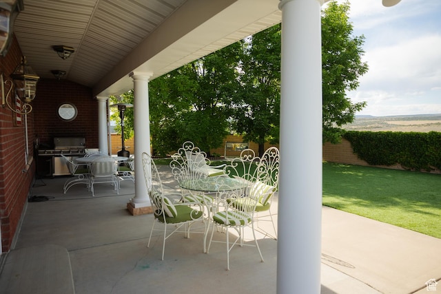 1380 N 300 W, Blanding, UT 84511 - view of patio / terrace featuring outdoor dining space