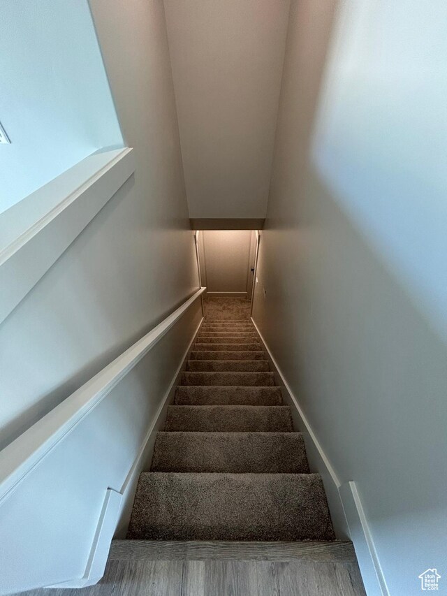 570 N 600 W, Smithfield, UT 84335 - staircase featuring baseboards