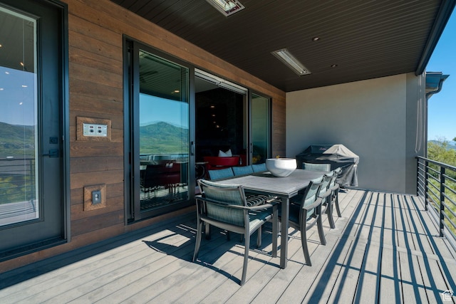 11579 N Groves Edge Dr, Hideout, UT 84036 - deck with area for grilling and outdoor dining space