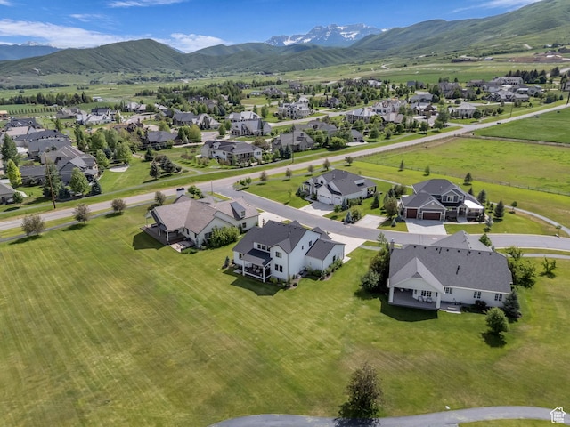 569 W Cascade Loop, Midway, UT 84049 - aerial perspective of suburban area with a mountain backdrop