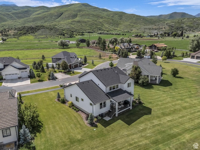569 W Cascade Loop, Midway, UT 84049 - aerial view of residential area featuring mountains