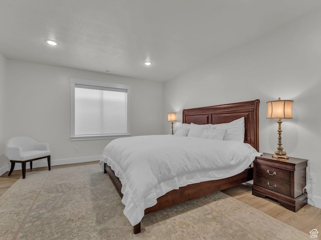 569 W Cascade Loop, Midway, UT 84049 - bedroom with wood finished floors, baseboards, and recessed lighting