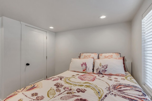 753 N Stallion Dr Unit 601, Spanish Fork, UT 84660 - bedroom featuring multiple windows and recessed lighting