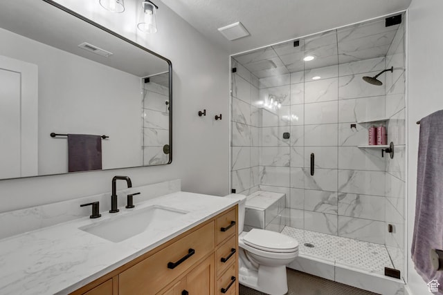 753 N Stallion Dr Unit 601, Spanish Fork, UT 84660 - full bath featuring vanity, a shower stall, and toilet