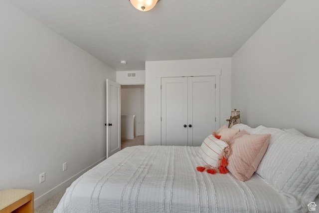 753 N Stallion Dr Unit 601, Spanish Fork, UT 84660 - bedroom with carpet flooring, baseboards, and a closet