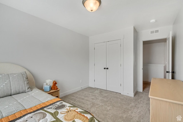 753 N Stallion Dr Unit 601, Spanish Fork, UT 84660 - bedroom featuring light carpet, baseboards, and a closet