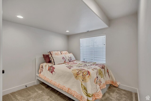 753 N Stallion Dr Unit 601, Spanish Fork, UT 84660 - bedroom with carpet flooring, baseboards, and recessed lighting