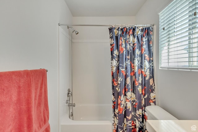 753 N Stallion Dr Unit 601, Spanish Fork, UT 84660 - full bathroom with shower / bathtub combination with curtain and toilet