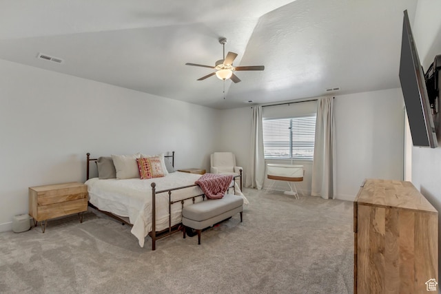 753 N Stallion Dr Unit 601, Spanish Fork, UT 84660 - bedroom featuring light colored carpet and ceiling fan