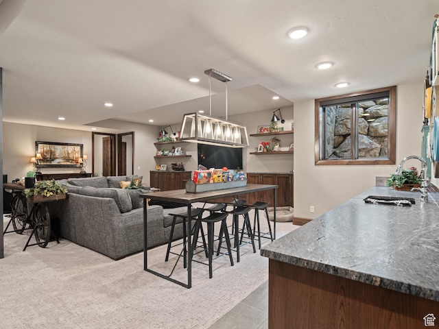 1156 N Valley View Dr, Eden, UT 84310 - dining space with recessed lighting