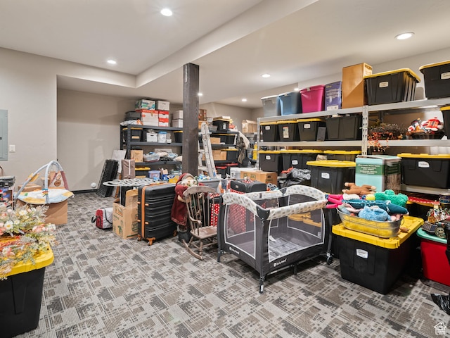 1156 N Valley View Dr, Eden, UT 84310 - storage room with electric panel