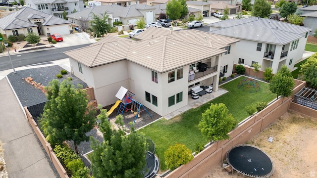 1432 Boys Pond Cir, Santa Clara, UT 84765 - aerial perspective of suburban area