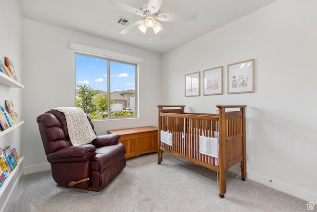 1432 Boys Pond Cir, Santa Clara, UT 84765 - bedroom with light carpet and ceiling fan
