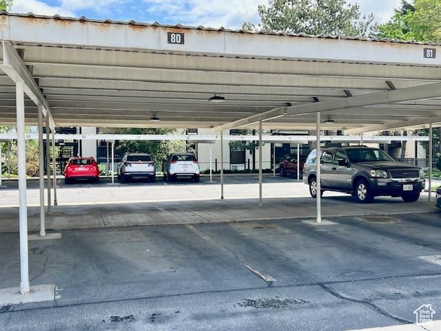 4969 S Eastridge Ln E Unit 174, Salt Lake City, UT 84117 - view of covered parking lot
