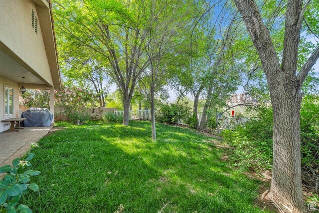 1165 W Indian Hills Dr Unit 236, St George, UT 84770 - view of yard featuring a patio