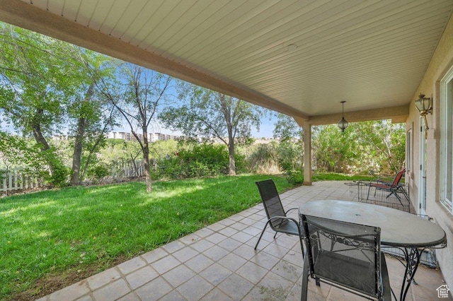 1165 W Indian Hills Dr Unit 236, St George, UT 84770 - view of patio / terrace with outdoor dining space