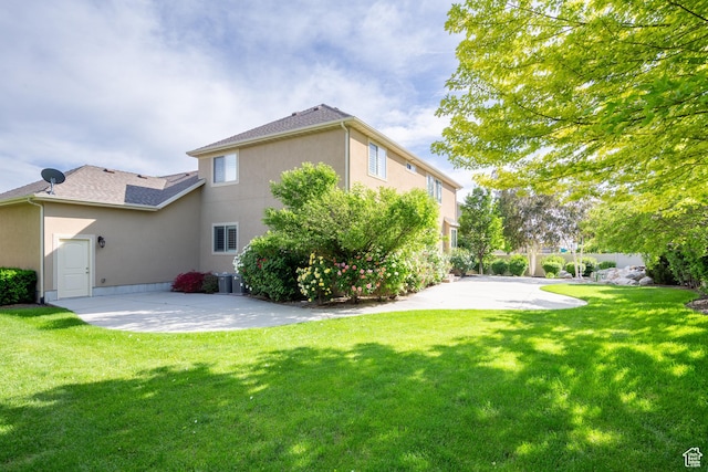 407 E Clay Ln, Lehi, UT 84043 - view of green lawn featuring a patio