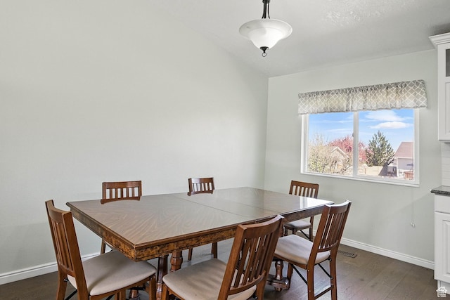 324 W 1650 N, Cedar City, UT 84721 - dining space featuring baseboards and dark wood-type flooring