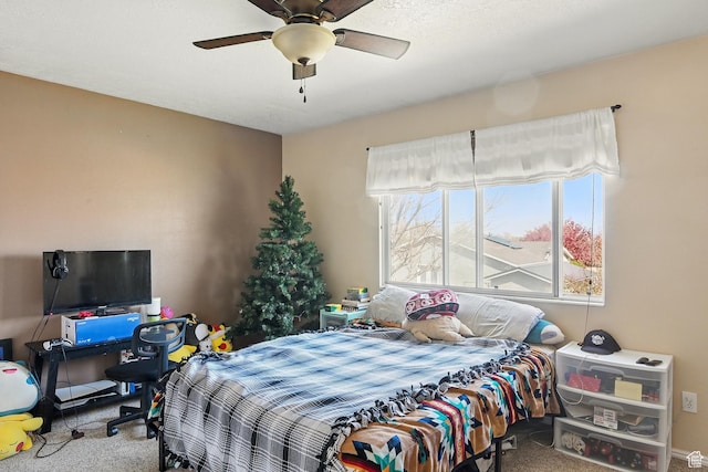 324 W 1650 N, Cedar City, UT 84721 - carpeted bedroom featuring ceiling fan
