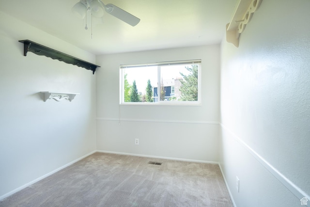 557 N 1160 E, Orem, UT 84097 - carpeted spare room featuring a ceiling fan and baseboards