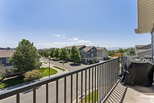 56 E Resaca Dr Unit A-12, Sandy, UT 84070 - balcony with a residential view and area for grilling