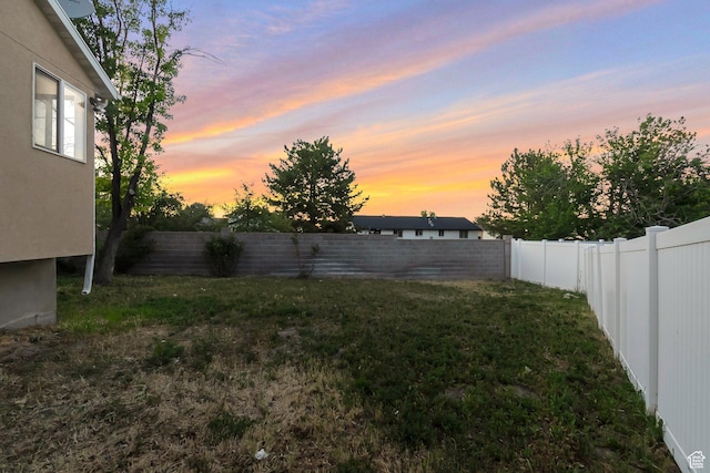 3388 W Briar Dr S, West Jordan, UT 84084 - view of yard at dusk