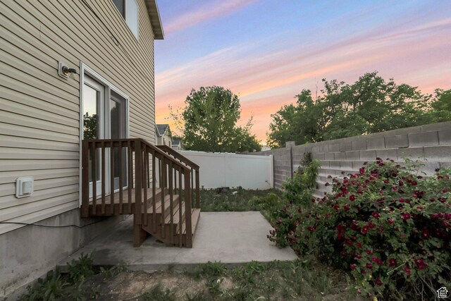 3388 W Briar Dr S, West Jordan, UT 84084 - fenced backyard featuring a patio